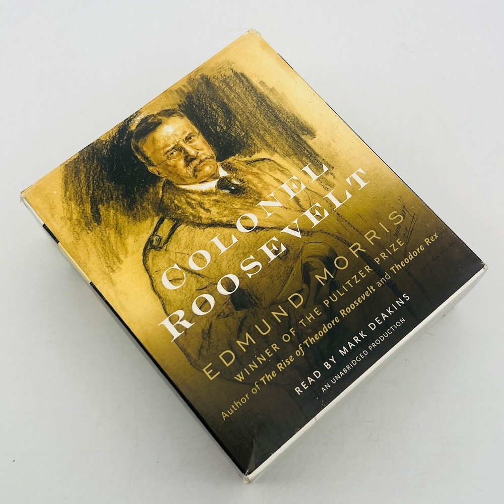 Colonel Roosevelt Edmund Morris Audiobook 20 CD Set Unabridged Mark Deakins 2010